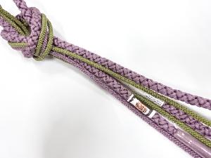 未使用品　正絹　手組帯締め